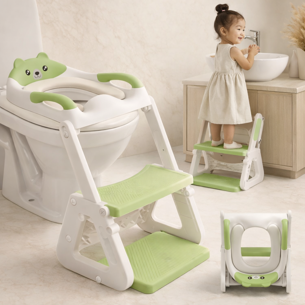 2-IN-1 Potty Training Seat with Step Stool