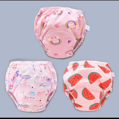 3- Pack Gentle Training Underwear For Sensitive Skin