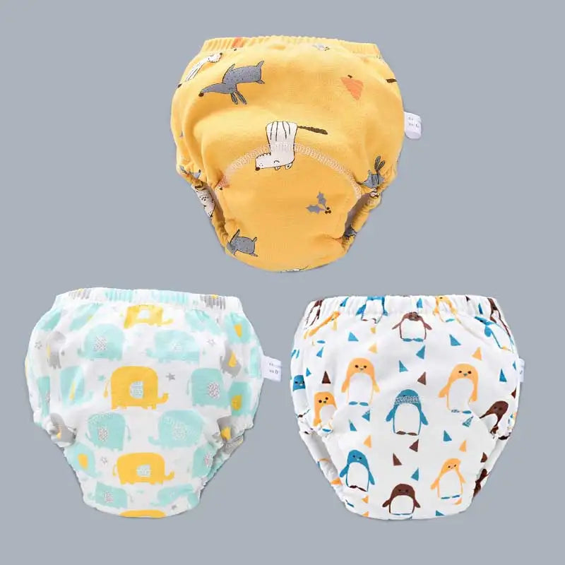 3- Pack Gentle Training Underwear For Sensitive Skin