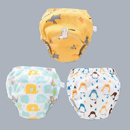 3- Pack Gentle Training Underwear For Sensitive Skin