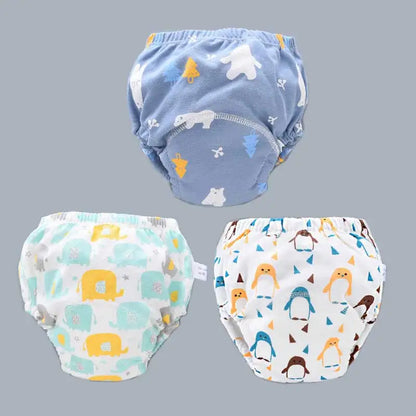 3- Pack Gentle Training Underwear For Sensitive Skin