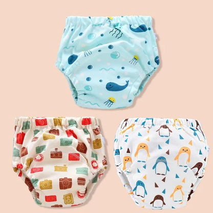 3- Pack Gentle Training Underwear For Sensitive Skin