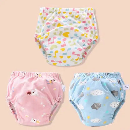 3- Pack Gentle Training Underwear For Sensitive Skin