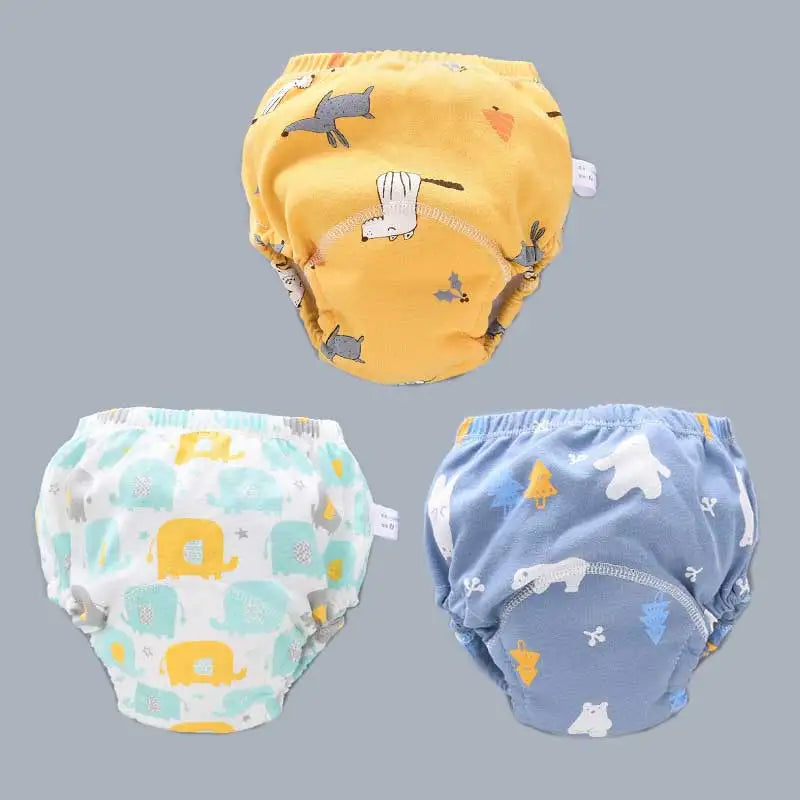 3- Pack Gentle Training Underwear For Sensitive Skin