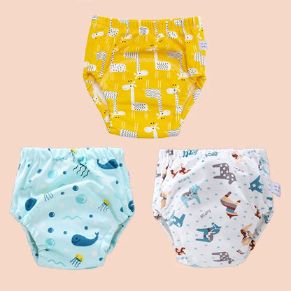 3- Pack Gentle Training Underwear For Sensitive Skin