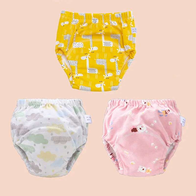 3- Pack Gentle Training Underwear For Sensitive Skin
