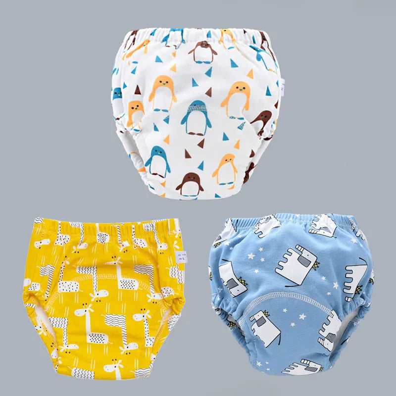 3- Pack Gentle Training Underwear For Sensitive Skin
